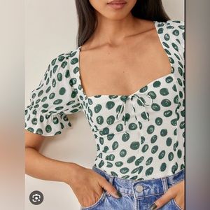 Reformation Delevan Top Size 4